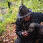 Trüffelfund Trüffeltouren geführte tour über Trüffel im Allgäu