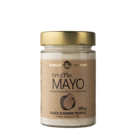 Trüffel Mayonnaise / Mayonnaise mit schwarzem Sommer Trüffel 190g