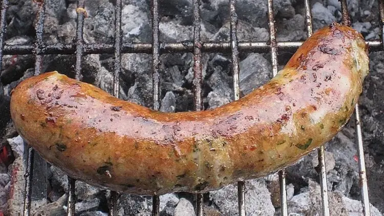 Fränkische Gourmet Trüffel Bratwurst (5. oder 3. Stück) – Bild 2
