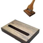 Trüffelhobel Halterung verschiedene Hölzer Teak-Holz, Ahorn, Esche, Buche